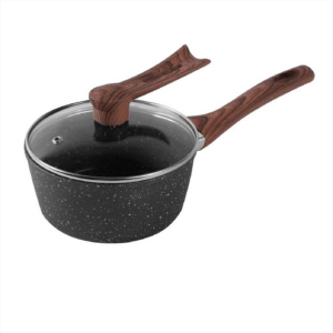 Panci Anti Lengket IDEALIFE IL 16SP Saucepan Lid Glass 16 Cm