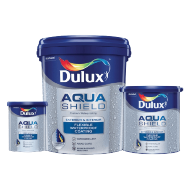 Cat Waterproof DULUX Aquashield Pelapis Anti Bocor 1Kg 4Kg 20Kg