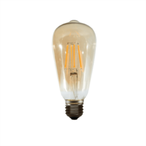 Lampu Bohlam LUXMENN ST64 6 Watt Warm White