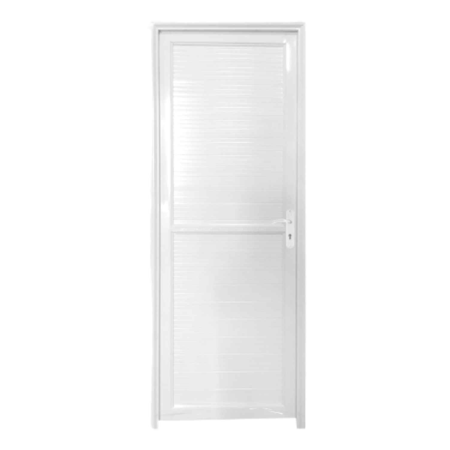 Pintu Kamar ICEPOL IC 008 Alumunium White Kanan Kiri