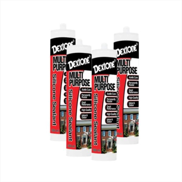 Sealant DEXTONE Silicone Tabung Lem Kaca