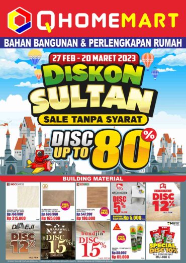 qhomemart lp 1 diskon sultan