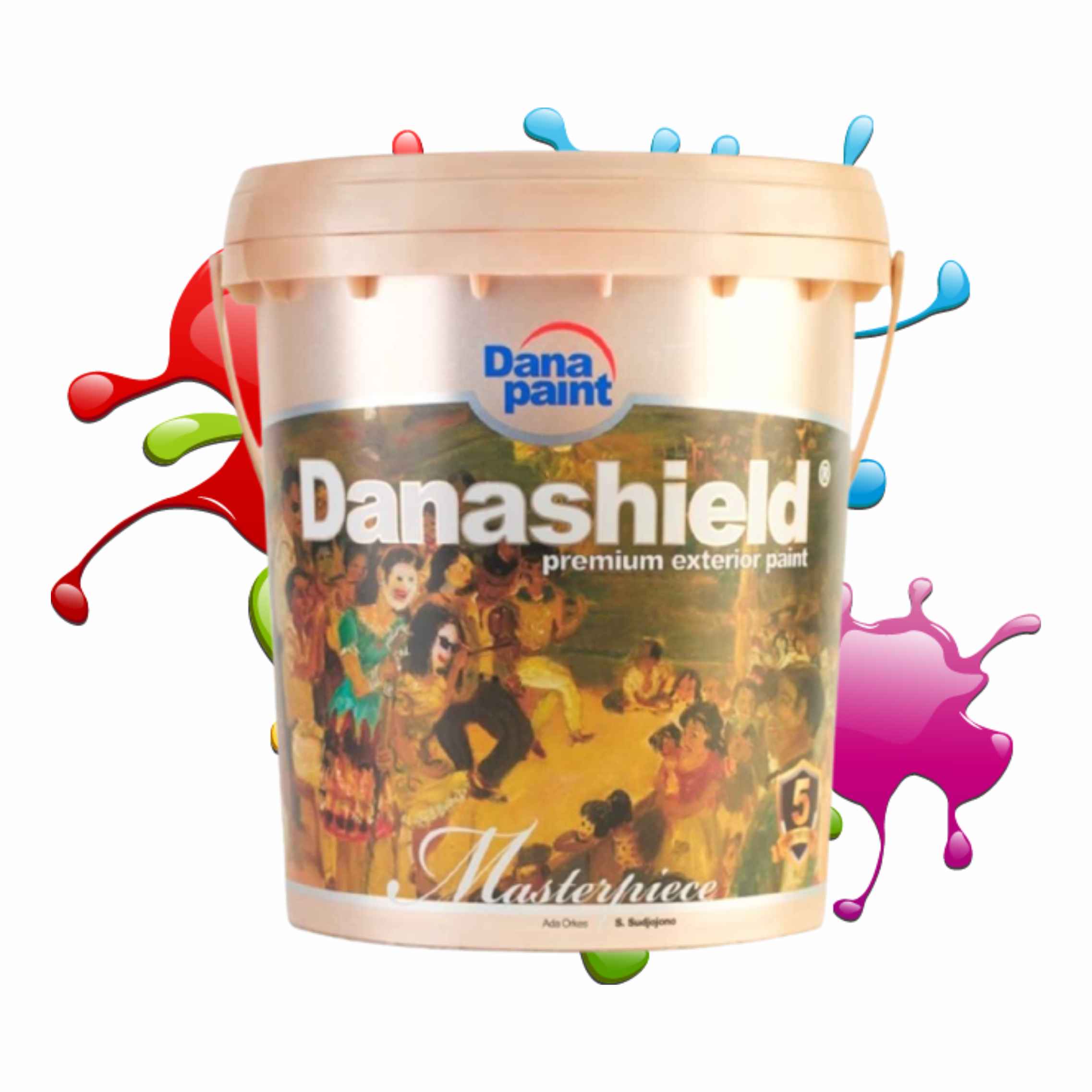 Cat Tembok Eksterior DANAPAINT Danashield BASE A B C