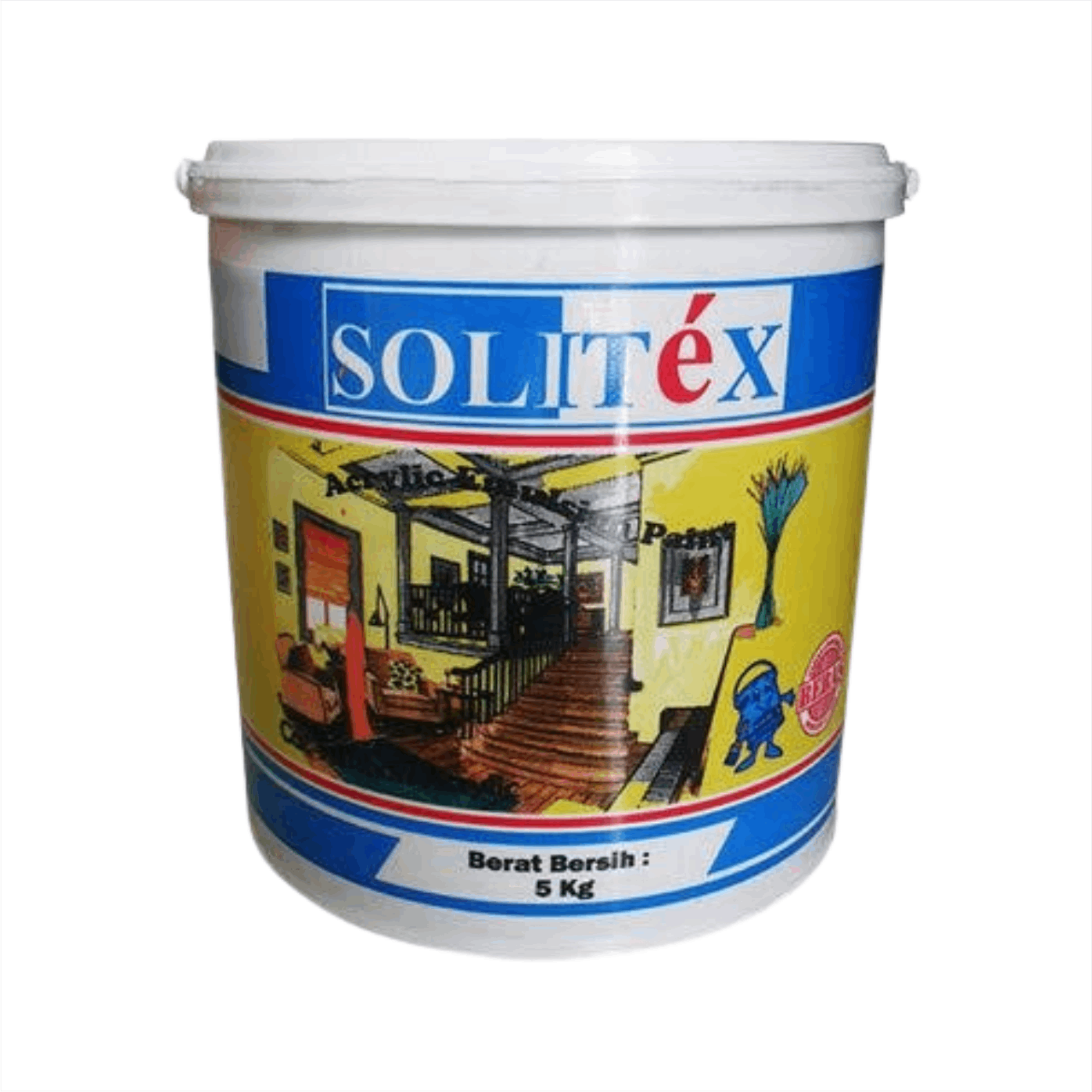 Cat Tembok Interior SOLITEX Standart 5 Kg Matt