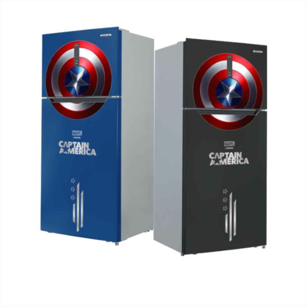 Kulkas 2 Pintu MODENA RF 2255 MCAB MCAA Refrigenerator Captain America 510 Liter