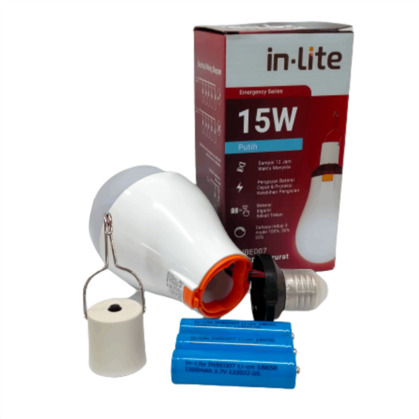 Lampu LED Emergency INLITE INBE007 15 Watt