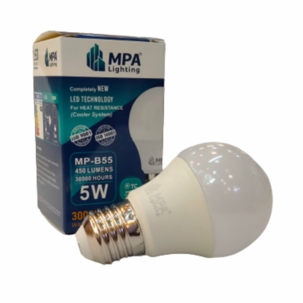 Lampu LED Bulb MPA Lighting MP B55 Warm White Kuning