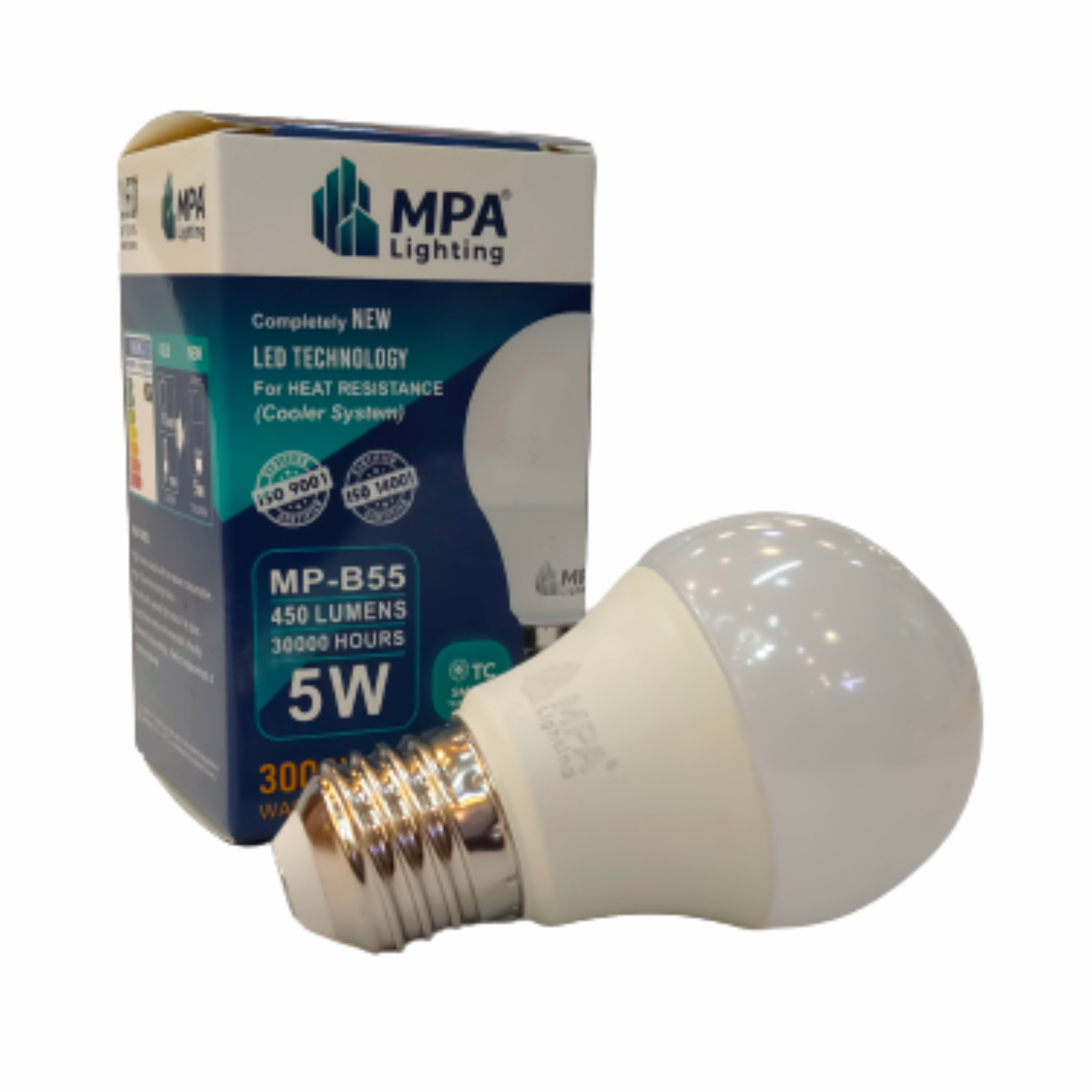 Lampu LED Bulb MPA Lighting MP B55 Warm White Kuning