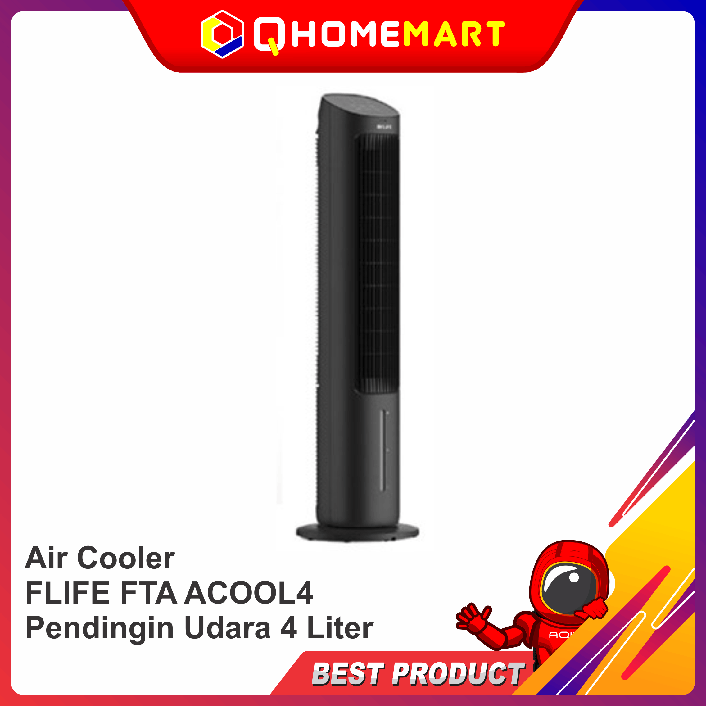 Air Cooler FLIFE FTA ACOOL4 Pendingin Udara 4 Liter