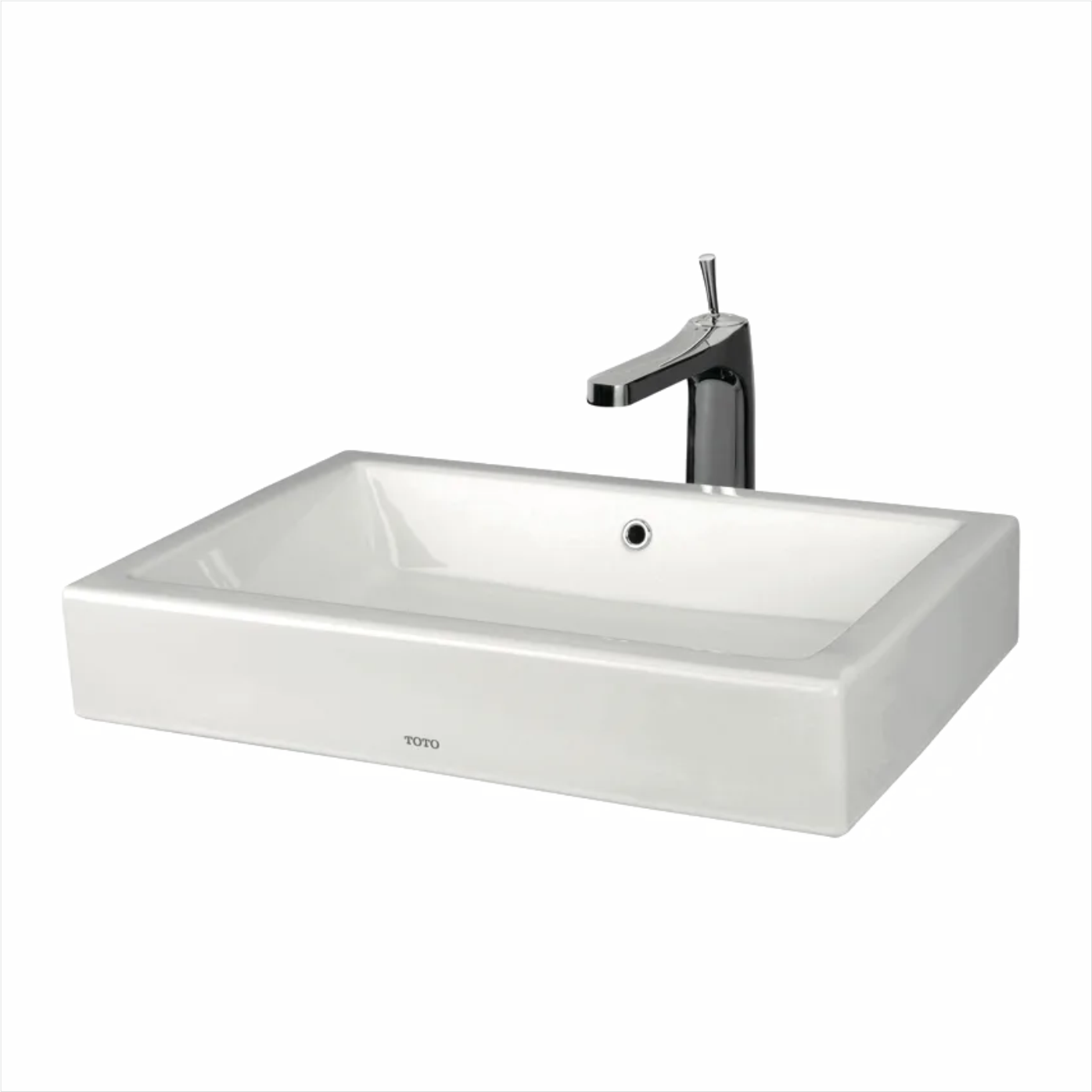 Wastafel Meja TOTO LW643JW F Console Square Lavatory Comp TX809LV5