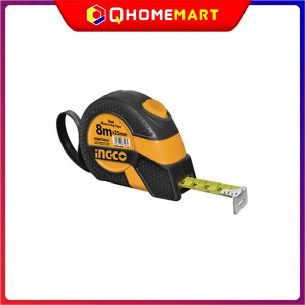 Measuring Tape Meteran Karet Ingco Auto Stop - 5M x 19 mm
