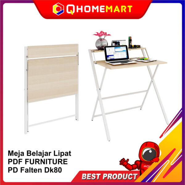 Meja Belajar Lipat PDF FURNITURE PD Falten DK80