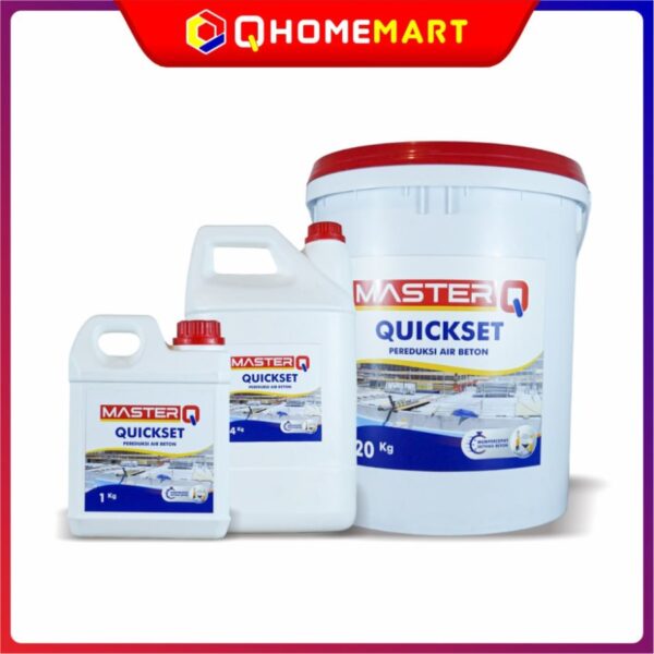MASTERQ Quickset Pereduksi Air Beton - 1 KG