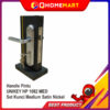 Handle Pintu UNIKEY HP 1082 MED Set Kunci Medium Satin Nickel