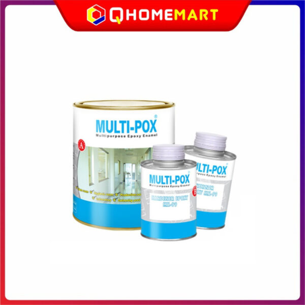 Epoxy Resin Propan Multipox MX 99 TH 1 Liter Aneka Warna - WHITE