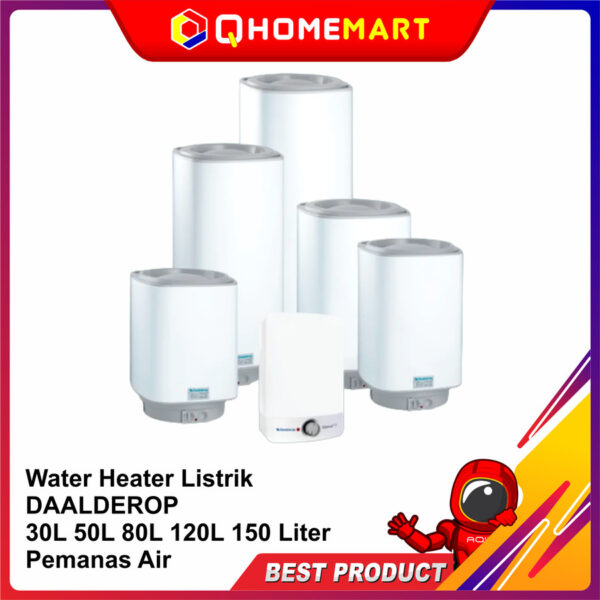 Water Heater Listrik DAALDEROP 30L 50L 80L 120L 150 Liter Pemanas Air - 30 LITER