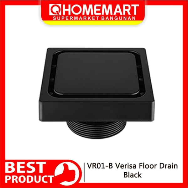 Saringan Got VR01-B Verisa Floor Drain Black