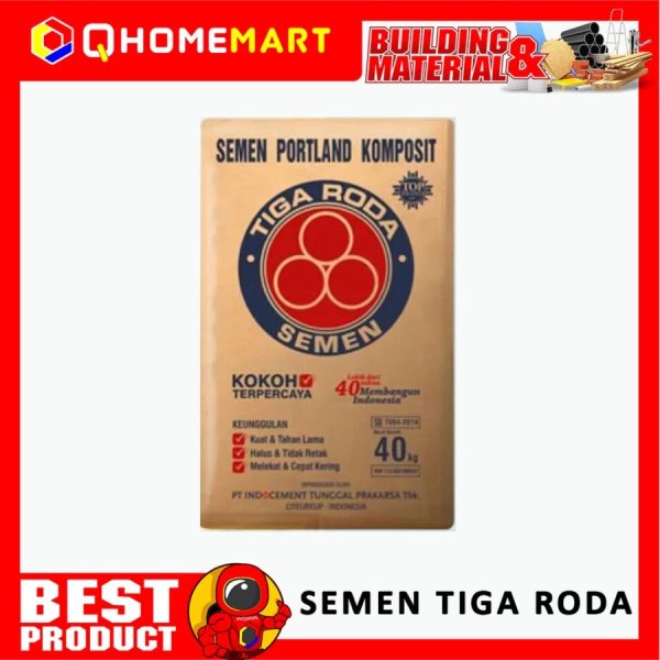 SEMEN TIGA RODA @40KG (KHUSUS JOGJA DAN SEKITARNYA)