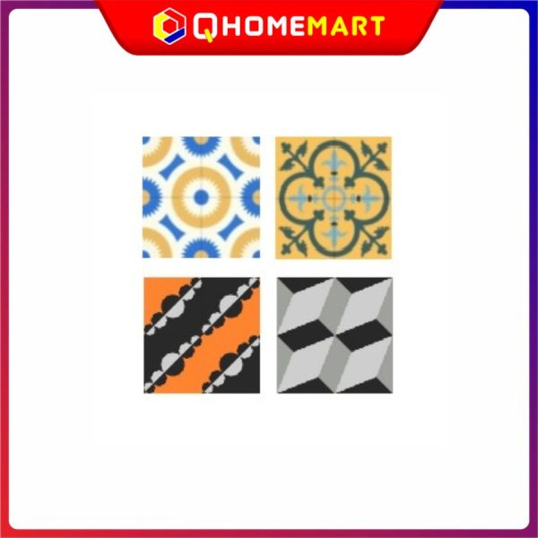 Tegel Ubin Motif 20 x 20 cm 3 warna Qhome Design - 3C009