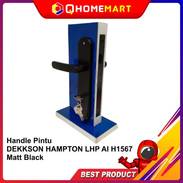 Handle Pintu DEKKSON HAMPTON LHP AI H1567 Matt Black