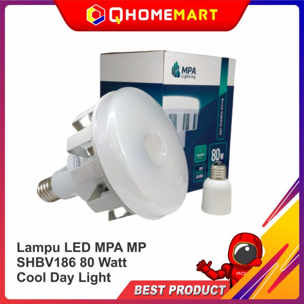 Lampu LED MPA MP SHBV186 80W 100Watt Cool Day Light - 80 WATT
